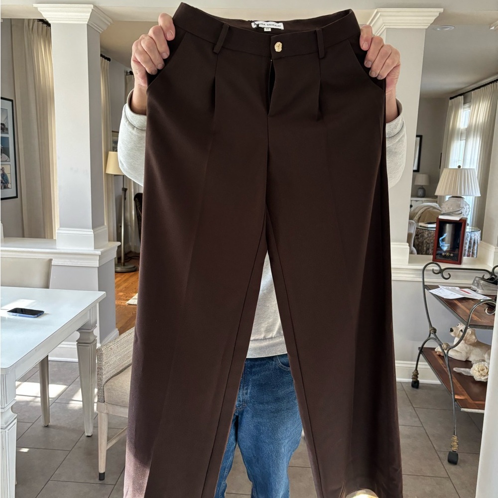 Karina Grimaldi Chocolate Trousers